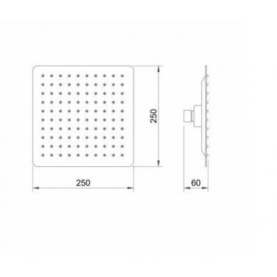 Душевая система Berges Ventas 2S (073001) хром 5