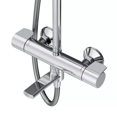 Душевая система Am.Pm X-Joy (F0785A500) с термостатом, с изливом 10