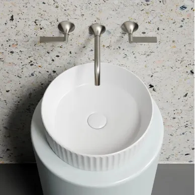 Раковина накладная Ceramicanova Element (CN6057MW) (36 см) белая матовая 5