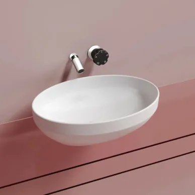 Раковина накладная Ceramicanova Element (CN6056MW) (50.2 см) белая матовая 1
