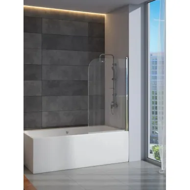 Шторка для ванны Teymi Solli (T00204) 85х140, прозрачное 7