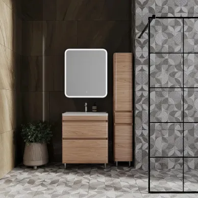 Тумба для ванной Style Line Атлантика СС-00002344 70 см напольная, ясень перламутр 3
