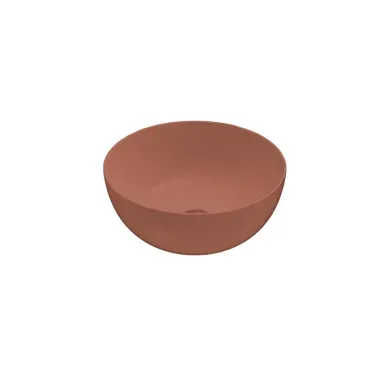 Globo T-Edge Раковина-чаша 37х16 см, без отв., на столешницу, цвет: mattone B6T37.MT*0 0