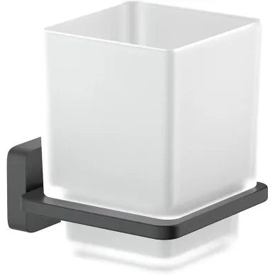 Стакан Aquatek Либра AQ4304MB чёрный матовый 0