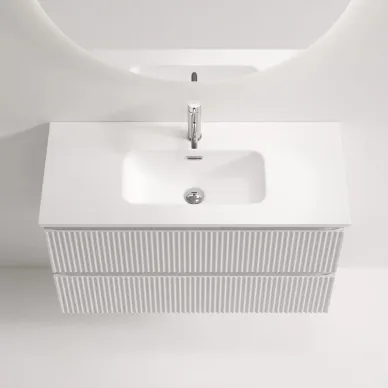 Тумба для ванной Sancos Snob R SNR90/39W 90см, Bianco 5