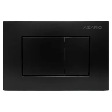 Смывная клавиша Azario New-TS AZ-ABS-001-B механическая, черная матовая 0