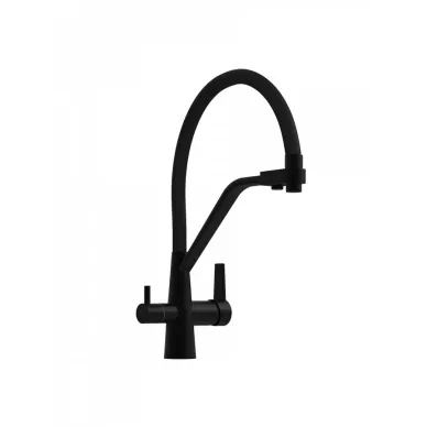 Смеситель для кухни Teymi Solli T10270 чёрный матовый 10