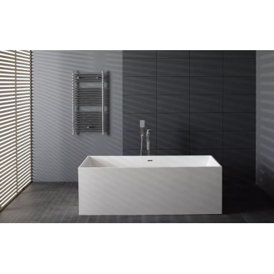 Ванна из литого мрамора Aquanet Soul Smooth (TC-S107) (170x73) глянцевая 5
