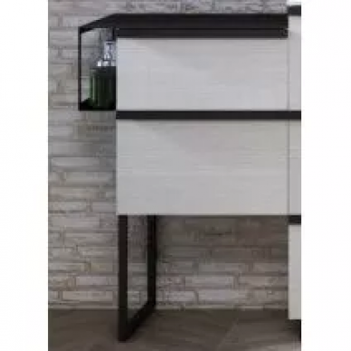 Топ для подвесного шкафа Cezares Qubo 45 (Bianco Rock) 0