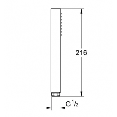 Ручной душ Grohe Euphoria Cube Stick (27698000) 2