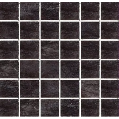 739361 Mosaico Ardoise Noir Grip 30x30 0