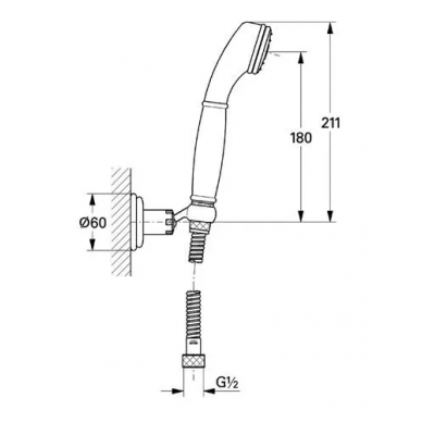 Душевой гарнитур Grohe Sinfonia (28976000) 1