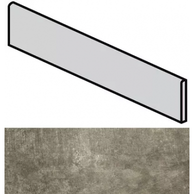 755998 Matieres GRIS 6mm Battiscopa 4.6x60 0