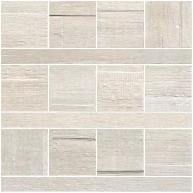 57384 Mosaico Texture Blanc 20x20 0
