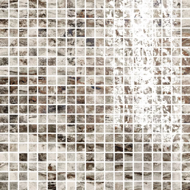 61488 Mosaico 1,5x1,5 Nero 30x30 0
