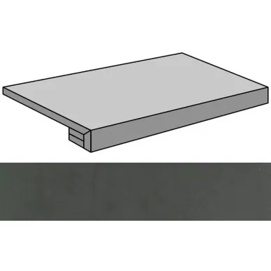 Microcement Black Natural Gradone Rec-60 29.75x59.55 0