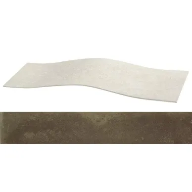 Object 7.0 Brown Natural Curve-15 14.77x89.46 0