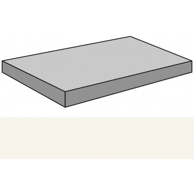 Spectrum White Sat Gradone Rec Ang 29.75x59.55 0