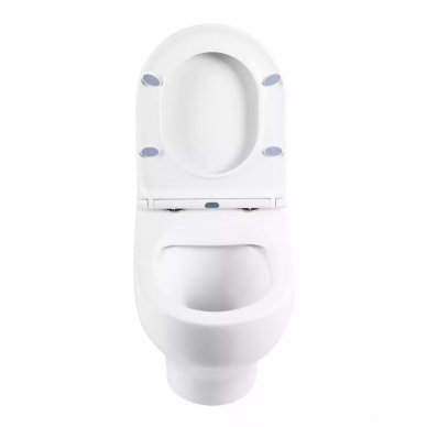 Чаша подвесного унитаза BelBagno Lucie (BB063CHR) безободковый 5