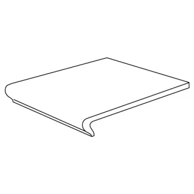 1002375 GRADONE MONOLITICO TERRA 25x33 0