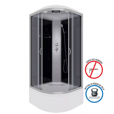 Душевая кабина Niagara Classic (NG-2509-14) 100х100х220 0