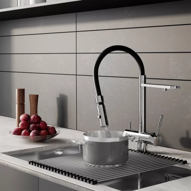 Смеситель для кухни Iddis Ace (ACESBFFi05) с фильтром, хром 8