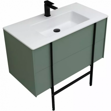 Тумба для ванной Allen Brau Reality 90 (1.32006.CGM) олива матовый 5