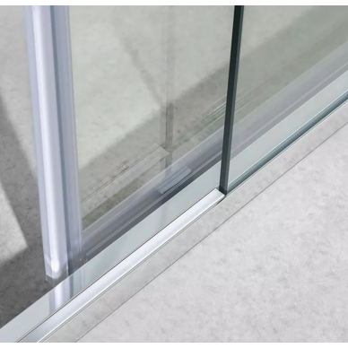 Душевая дверь Vincea Slim-U (VDS-2SU110CL) 110x200 см, профиль хром/стекло прозрачное 5