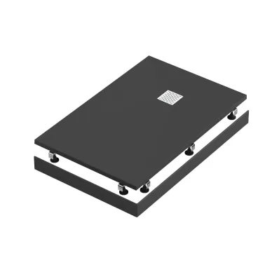 Экран для поддона Good Door (ЭЛ00179) ABS 140х80 см, чёрный 1