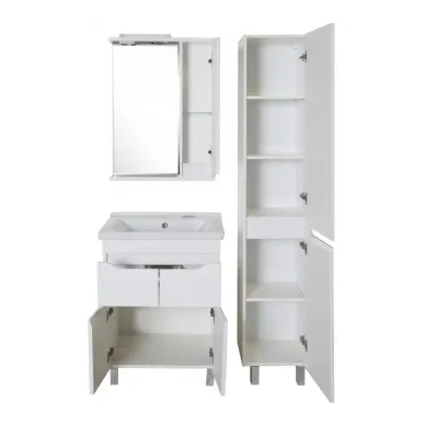 Зеркальный шкаф ASB-Mebel Бари 60 (9600) белый 5