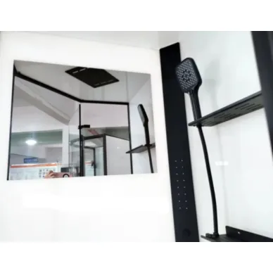 Душевая кабина Esbano ESM-PENTA-90 с крышей, правая, 90x90x215 см 7
