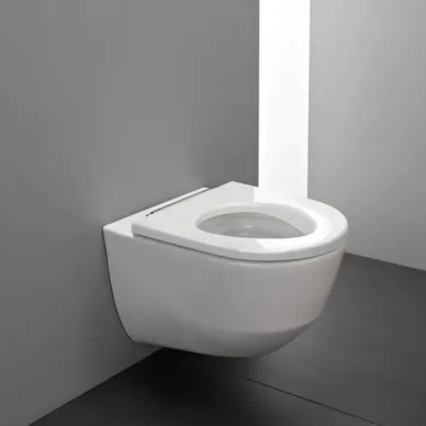 Laufen Pro Унитаз подвесной, безободковый, 53х36х34см., покрытие LLC, цвет: белый 14
