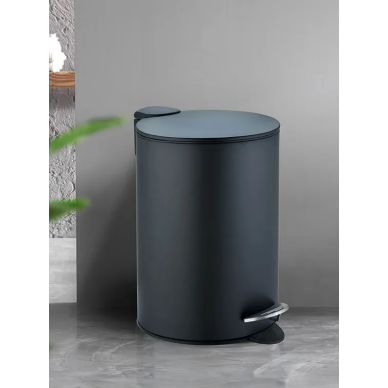 Ведро для мусора Welt Wasser Betta BL 12L, черное матовое 1