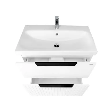 Тумба для ванной VIANT Сицилия MODUO 80 VSIC80MDBEL-T2Y белая 4