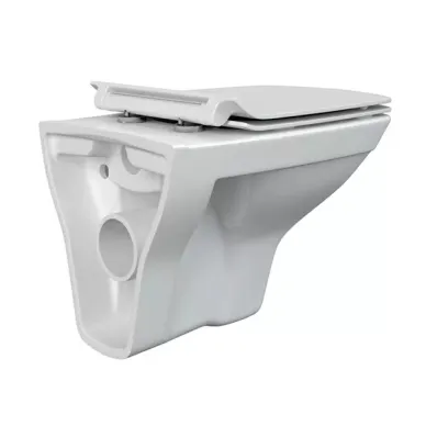 Комплект унитаз подвесной с инсталляцией Cersanit CARINA XL CO DPL EO slim 64441, кнопкой CORNER пластик хром глянцевый 5