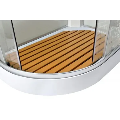 Душевая кабина DTO EM EM1512RNGM 120x80x208 см, правая, без крыши, с гидромассажем 5