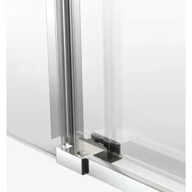 Душевой уголок Vincea Stella VSR-1ST9012GSGM 120х90х200 см, профиль вороненая сталь/стекло янтарь 6