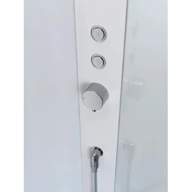 Душевая кабина BelBagno Uno UNO-CAB-A-1-90-C-Cr-Bi-TOP-L 90x90, левая 7