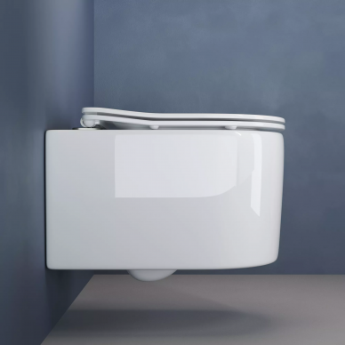 Подвесной унитаз Ceramicanova Moments (CN3003) микролифт 5