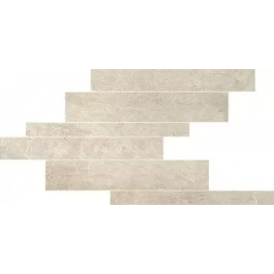 739363 Ardoise Ivoire Modulo Listello Sfalsato 21x40 0