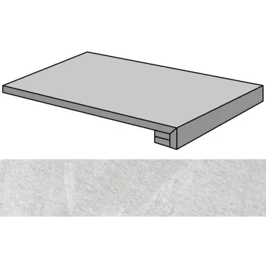Materia White Flame Gradone Rec-45 44.63x89.46 0