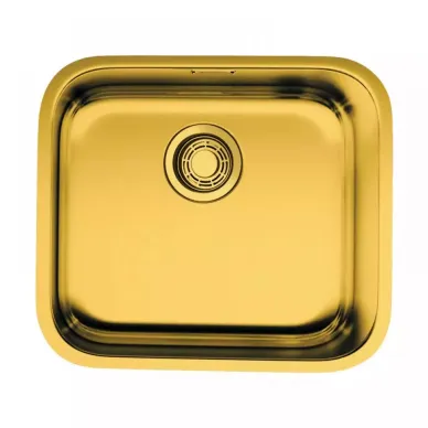 Мойка кухонная Omoikiri Omi 49-U-AB (4993067) латунь 0