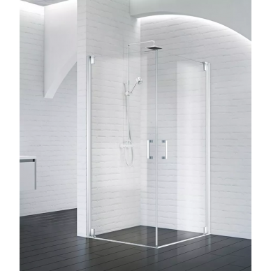Душевой уголок BelBagno Marmi A2 (90x90 см) (прозрачное стекло) 0