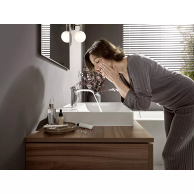 Смеситель для раковины Hansgrohe Vivenis (75022000) без донного клапана, хром 4