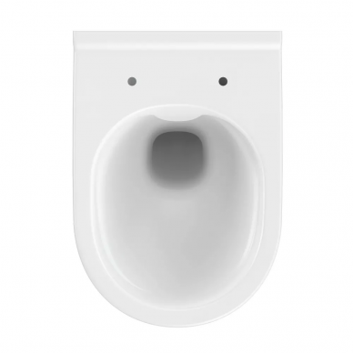Подвесной унитаз Cersanit Oval Clean On DPL EO slim (A63114) микролифт 5