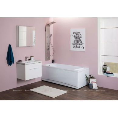 Зеркальный шкаф Aquanet Порто 70 (00241748) белый 4