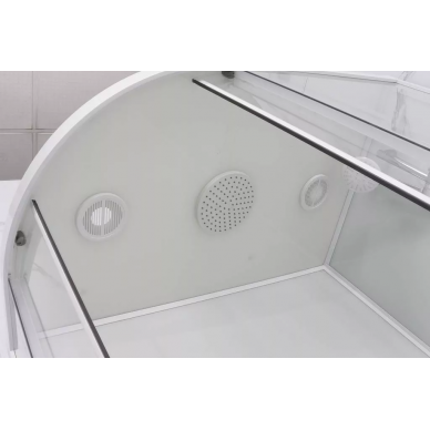 Душевая кабина Frank F411L White (411411) левосторонняя , 110х80х220 см 9