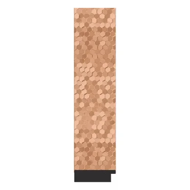 Зеркало Evoform Defenite floor (BY 6002) (78 см) (серебряный дождь) 11