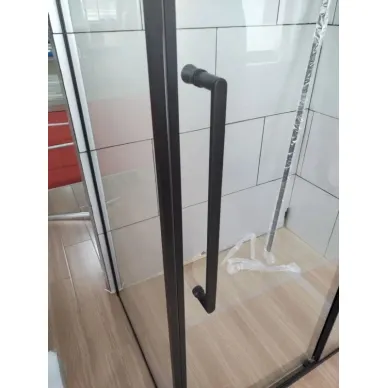 Душевой уголок Esbano ESS-100PR-B 100x100 см, профиль черный/стекло прозрачное 6