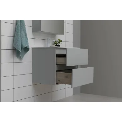 Тумба для ванной Aquanet Алвита New 277512 60 см, серая матовая 9